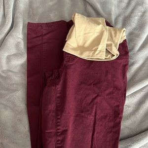 Motherhood maternity skinny jeans
